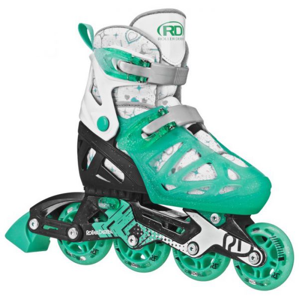 RollerDerby Tracer Ajustable - Menthe